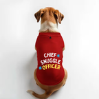 Vritus Chief Snuggle Officer Tshirt- Red