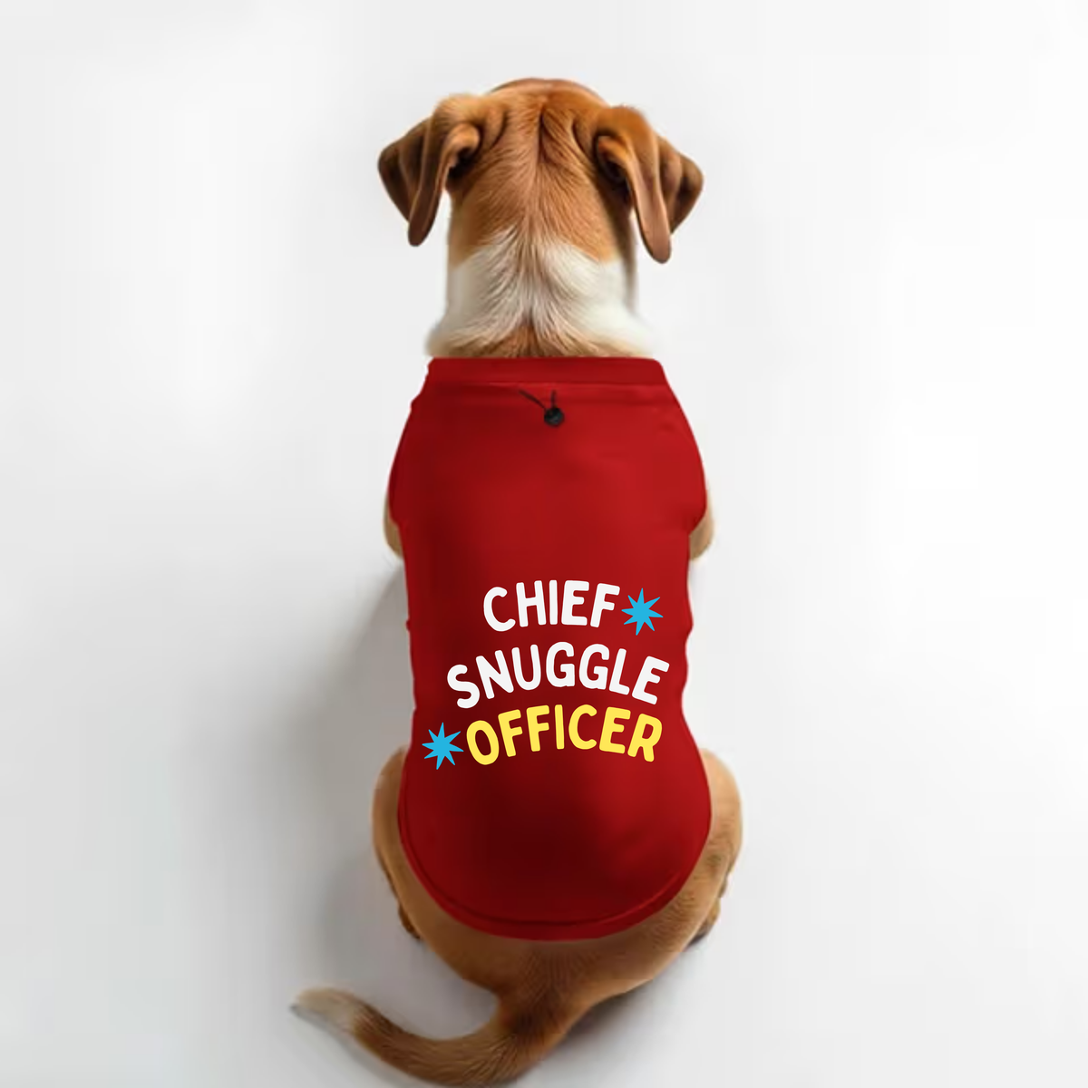 Vritus Chief Snuggle Officer Tshirt- Red