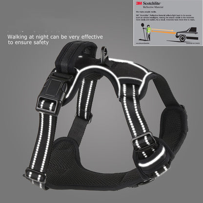 Heavy-Duty Reflective Dog Harness