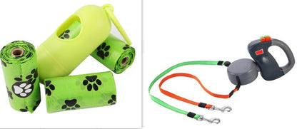 Dual Retractable Dog Leash