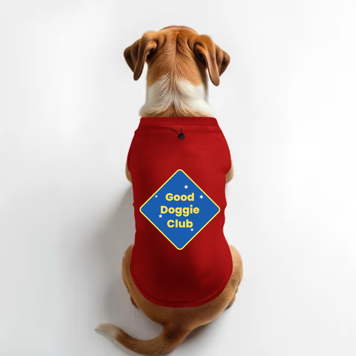 Vritus Good Doggie Club Tshirt- Red