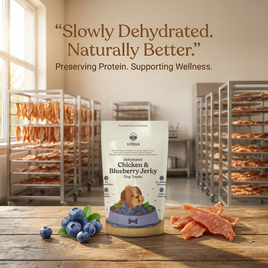 Chicken Jerky | Blueberry Flavour