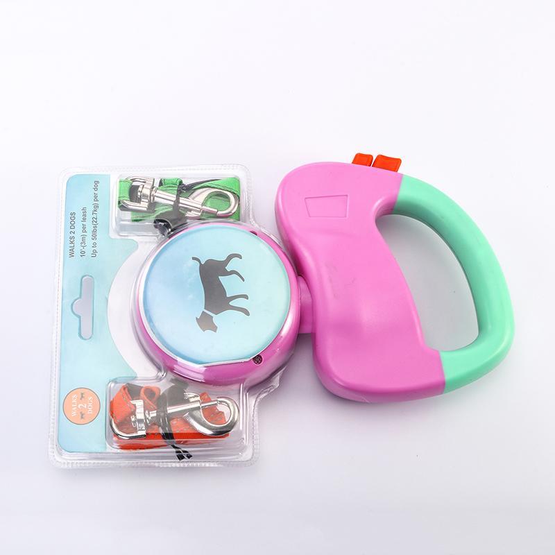 Dual Retractable Dog Leash