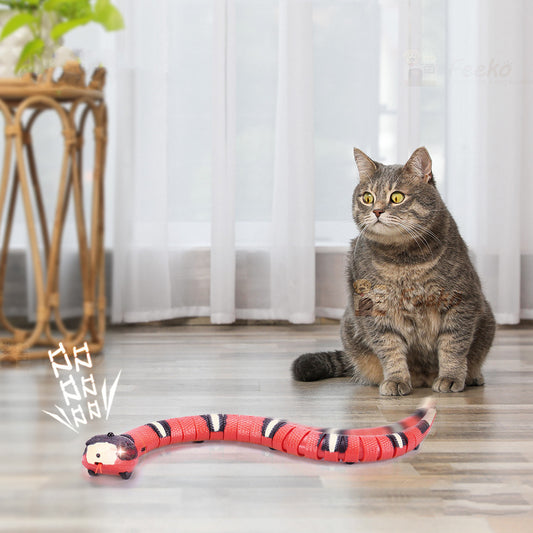 Interactive Moving Snake Cat Toy