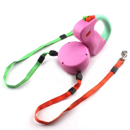 Dual Retractable Dog Leash