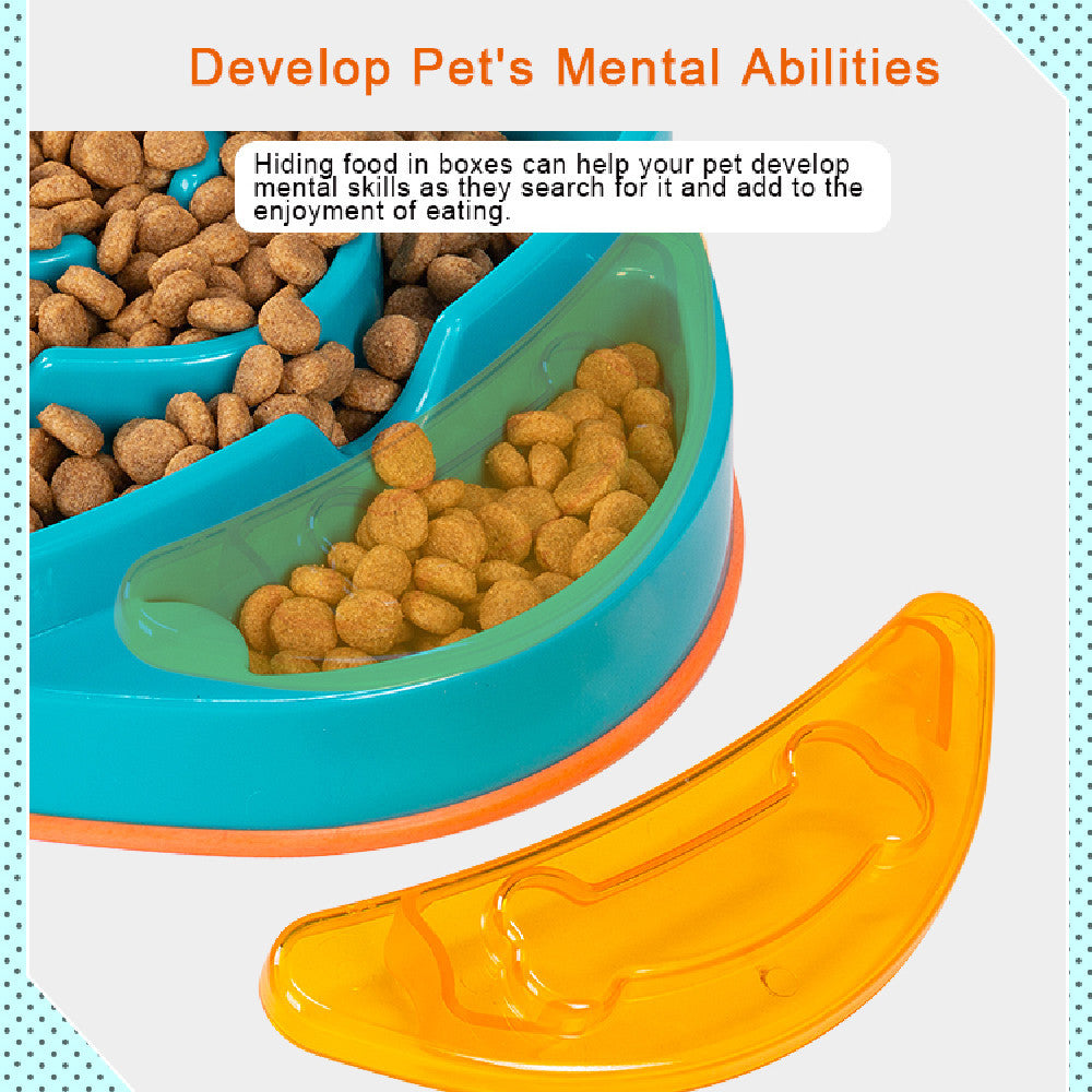 Elevated Maze Pet Slow Food Dispenser
