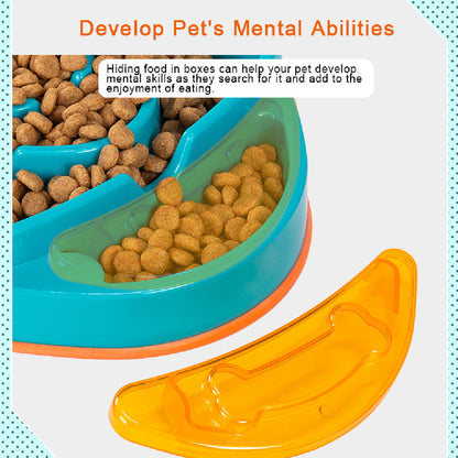 Elevated Maze Pet Slow Food Dispenser