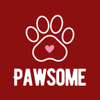 Vritus Pawsome Tshirt- Red