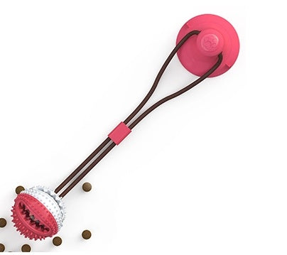 Interactive Suction Cup Dog Tug Toy