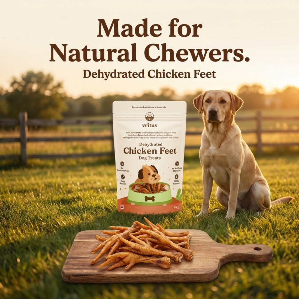 Dehydrated Chicken Feet  | 80g