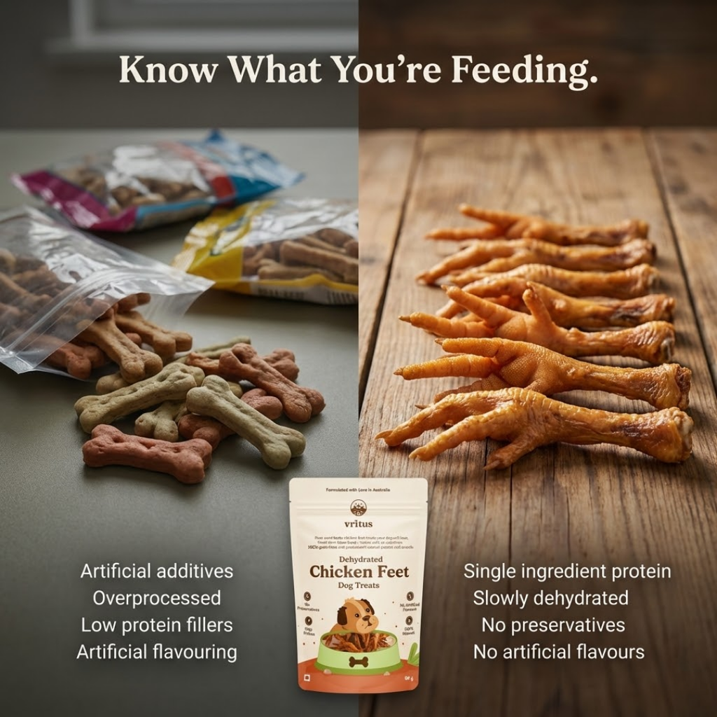 Dehydrated Chicken Feet  | 80g