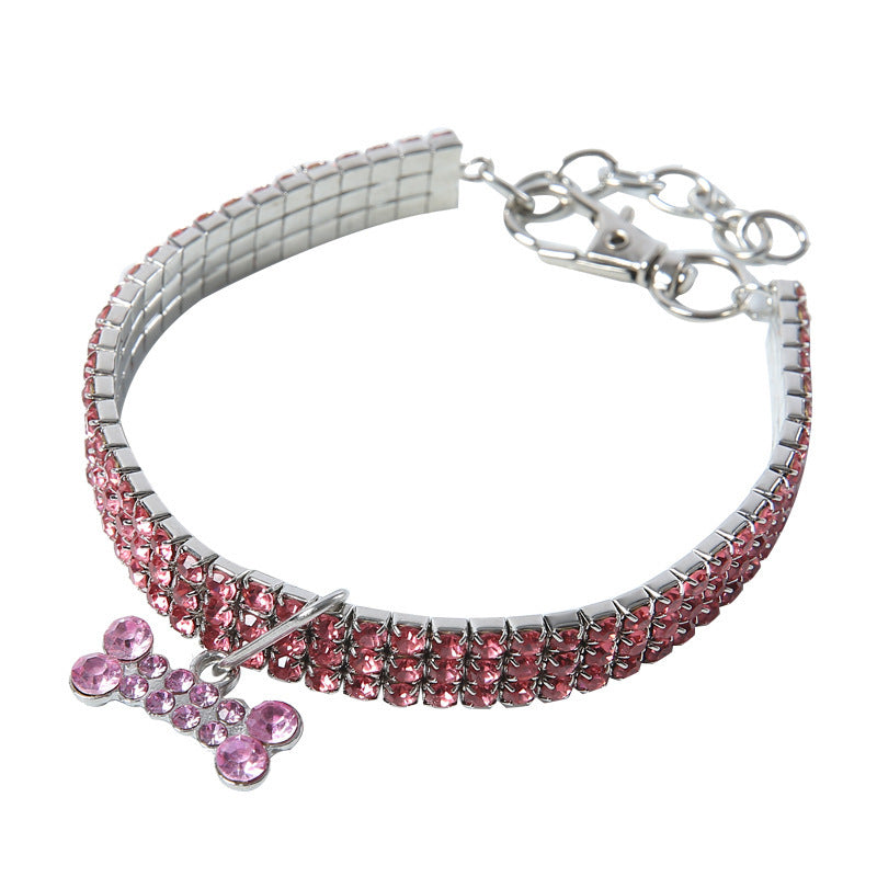 GlamBone™ Crystal Pet Collar