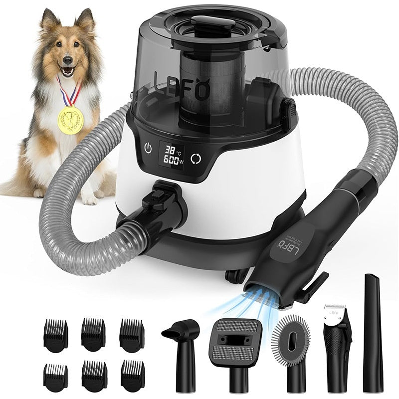 Low-Noise Pet Hair Grooming Vacuum