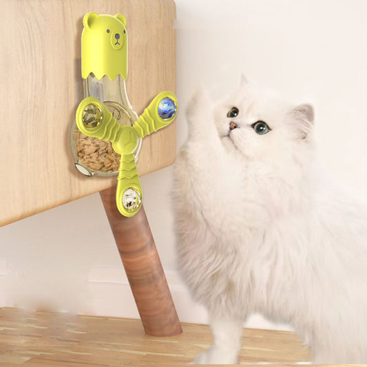 Wall-Mounted Cat Spinner Toy
