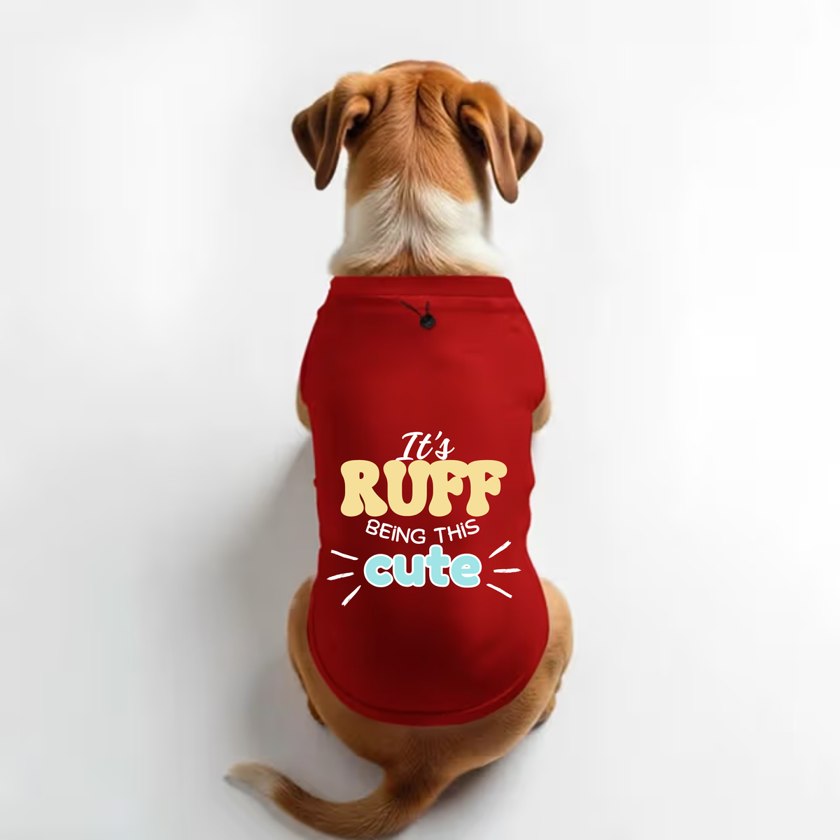 Vritus Ruff Cute Tshirt - Red