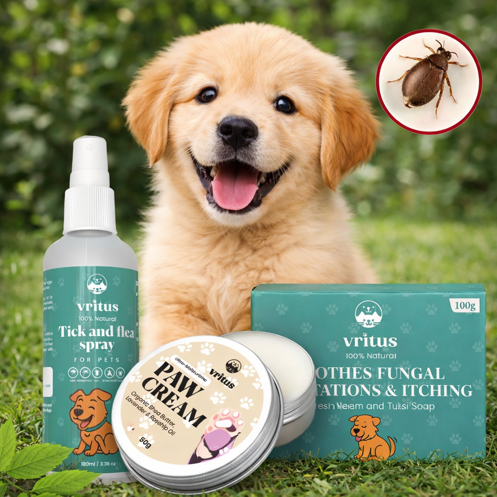 Vritus Tick & Flea Care Combo