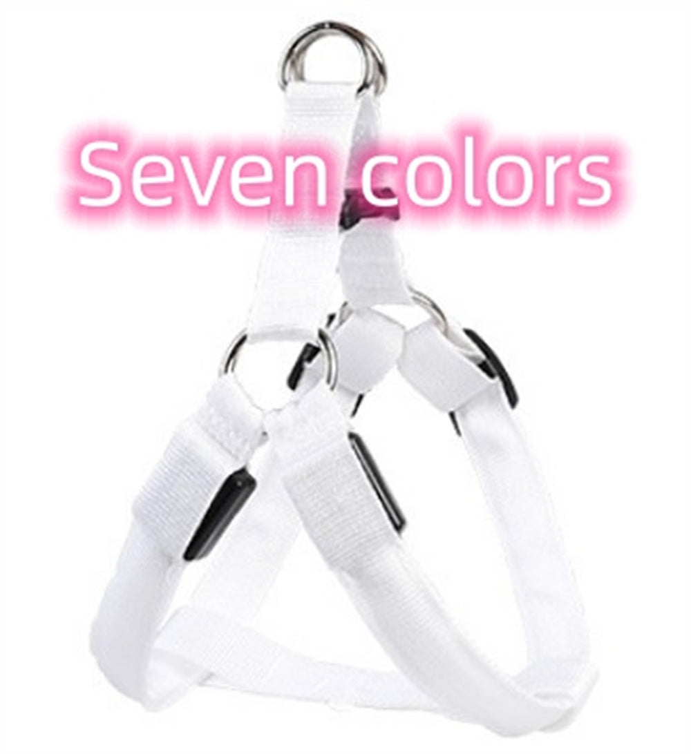 LED Rechargeable Dog Harness