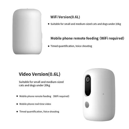 Smart WiFi Pet Feeder with Timer