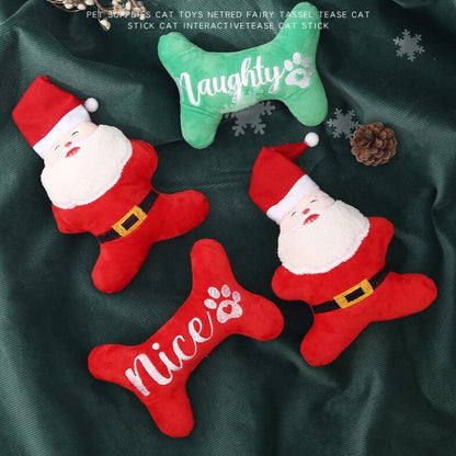 Christmas Squeaky Dog Toys