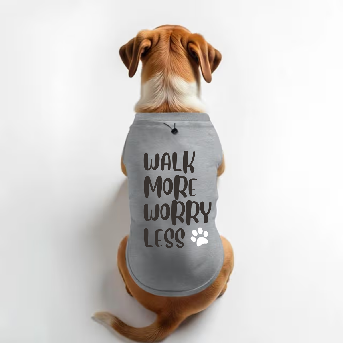Vritus Walk more Worry less - Grey
