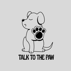 Vritus Talk to the Paw Tshirt - Grey