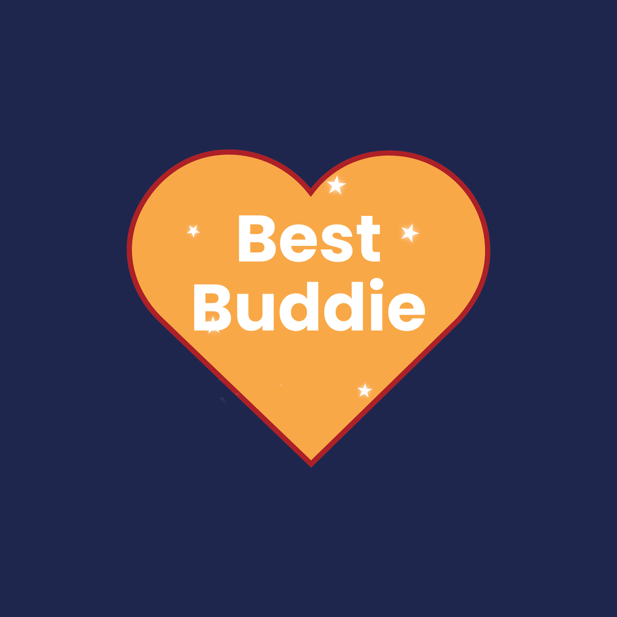 Vritus Best Buddie Tshirt - Blue