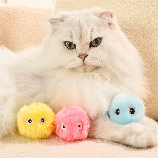 Interactive Fluffy Cat Toys