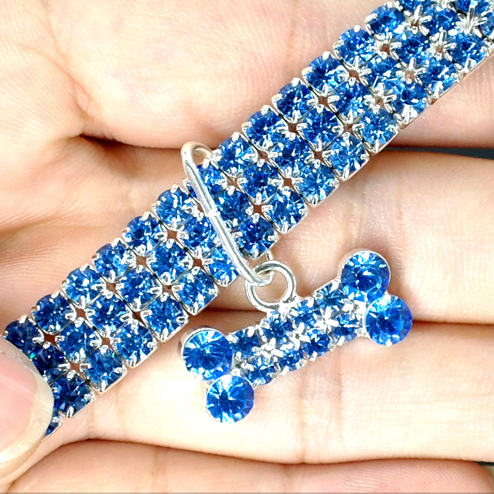 GlamBone™ Crystal Pet Collar