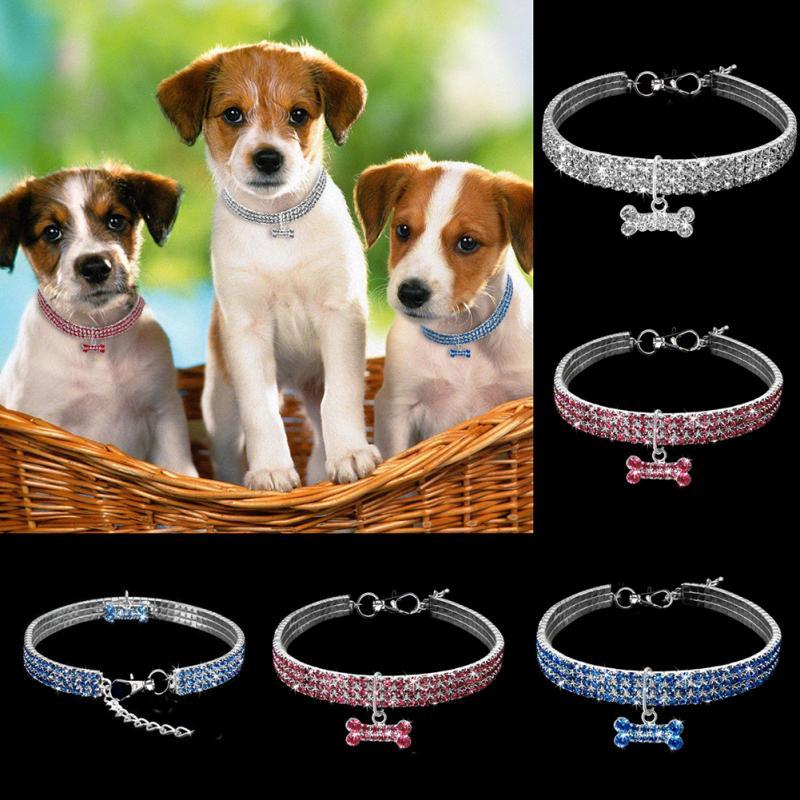 GlamBone™ Crystal Pet Collar