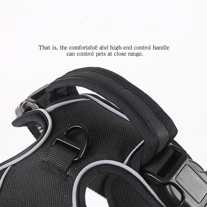 Heavy-Duty Reflective Dog Harness