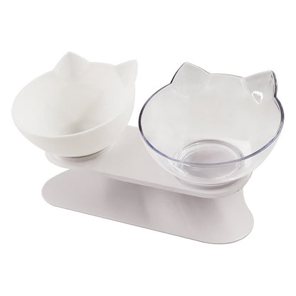 Tilted Cat Ear Bowls with Base
