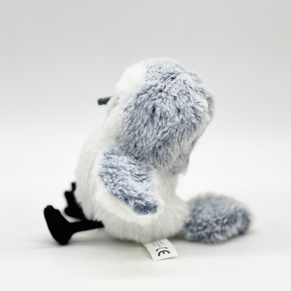 Interactive Chirping Plush Bird Toy